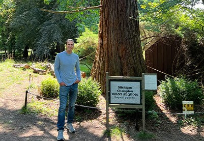 National Sequoias' Joe Standing by michigan champion